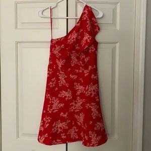 One Shoulder Cocktail Dress